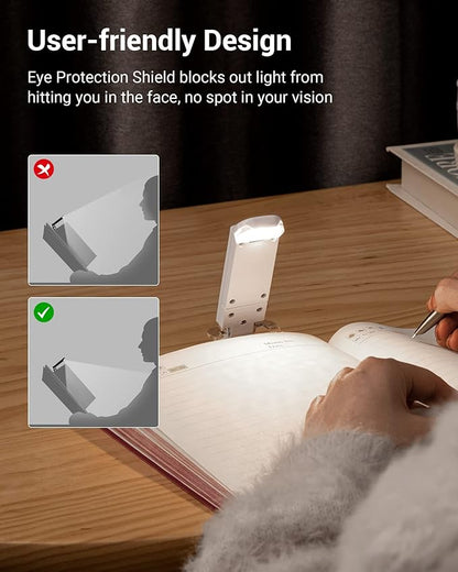 Portable Clip-On Book Light – Flexible, Rechargeable & Eye-Friendly Reading Lamp
